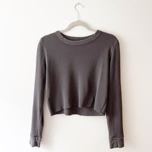 MATE the label Thermal Crew Neck (cropped)